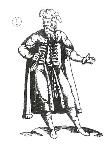 Русский купец гравюра 16 века