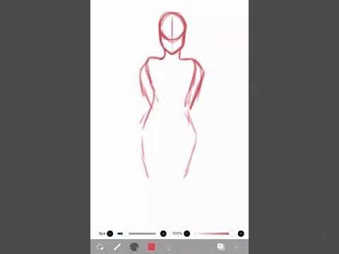 Тела зарисовки в IDIS Paint