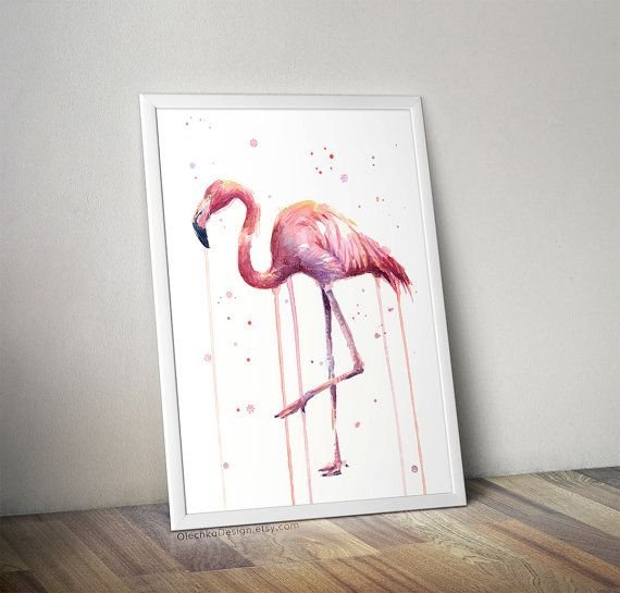 Tanya Bonya иллюстрации Фламинго