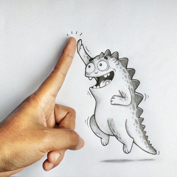 Смешной карандаш