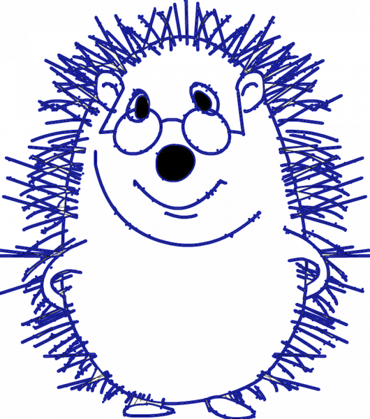 Еж для рисования