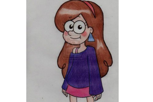 Мейбл из Гравити Фолз выросла