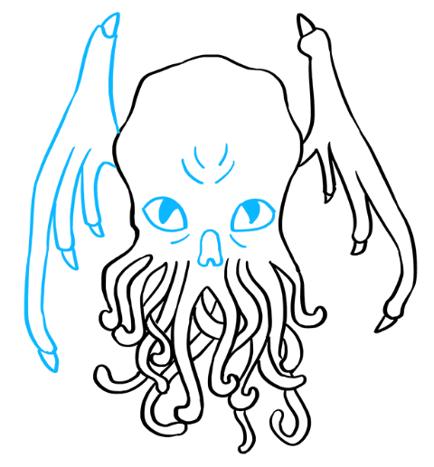 Ктулху карандашом