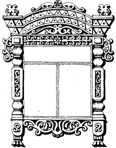 Наличники для рисования