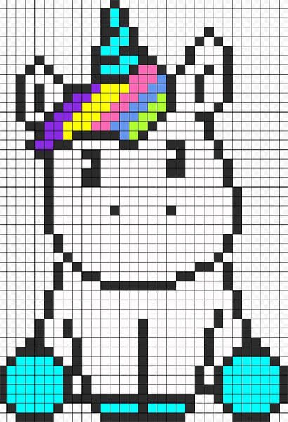 Рисунак пода по клетачка