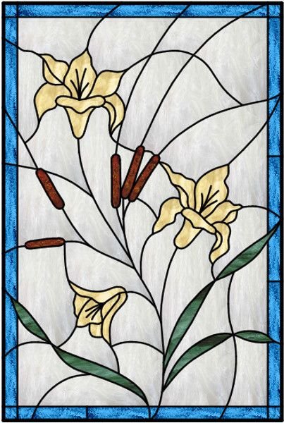 Витраж на бумаге