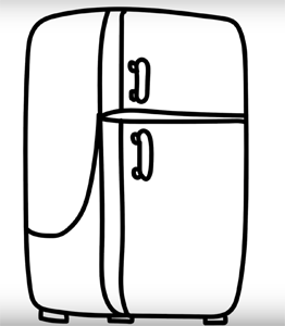 Бытовые приборы для детей холодильник