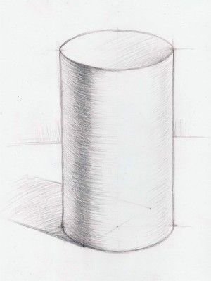 Цилиндр штриховка Академический