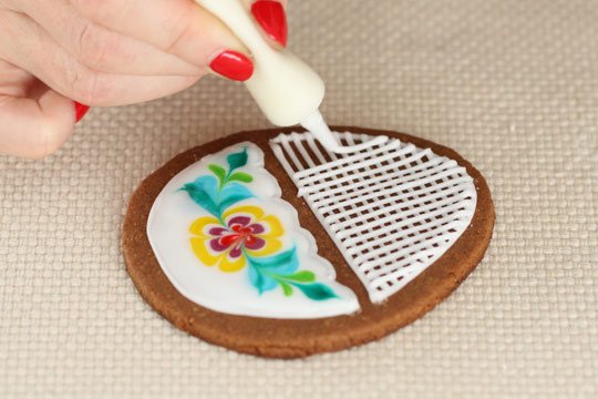 Роспись пряников кистью мастер класс