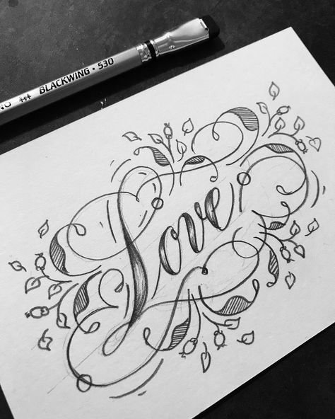 Каллиграфическое рисование