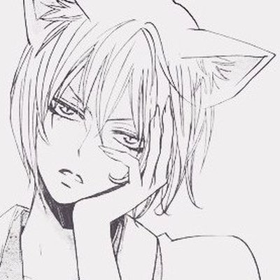 Рисунок карандашом для срисовки аниме Томоэ
