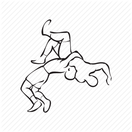 Борьба рисунок