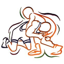 Вольная борьба логотип