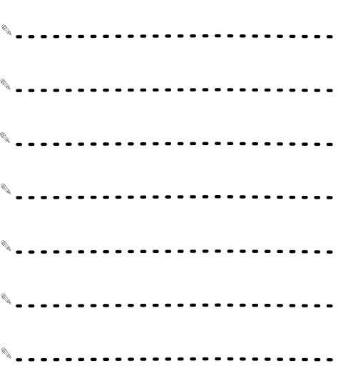 Линии карандашом