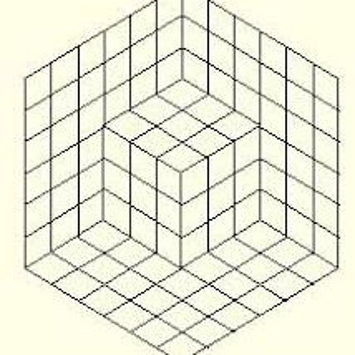 Сетки Германа куб Неккера иллюзия Понзо