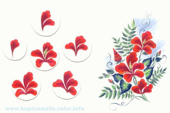 Рисунок маркерами для начинающих бантик