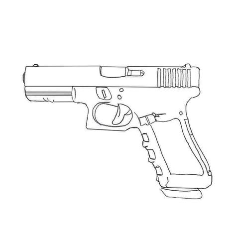 Трафареты для 3д ручки пистолет