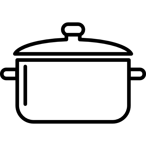 Кастрюля трафарет