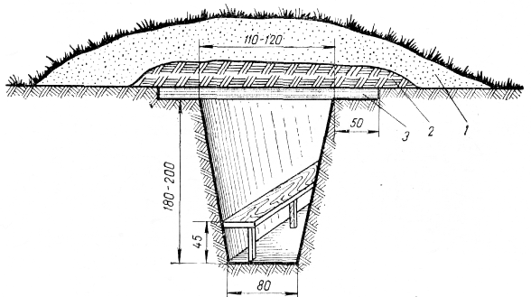 Простейшие укрытия щели перекрытые