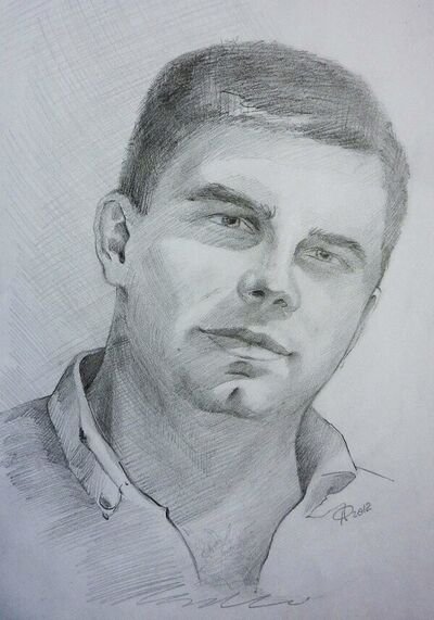 Набросок лица мужчины