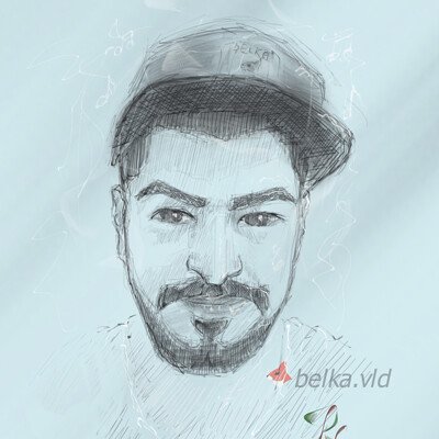 Miyagi портрет рисунок