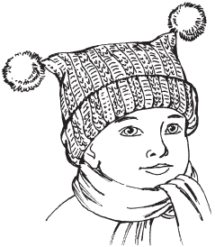 Шапочка карандашом