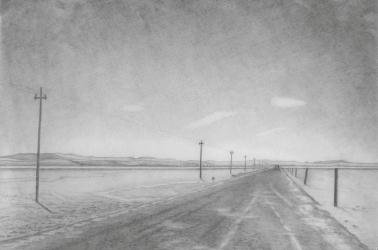 Дорога карандашом