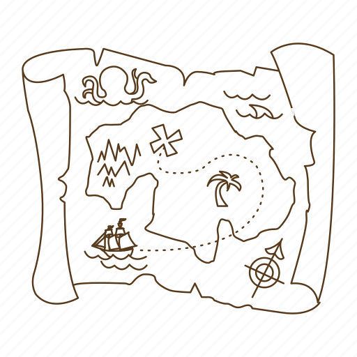 Распечатка карты сокровищ