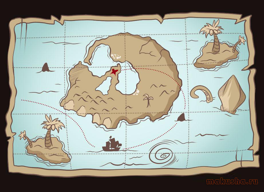 Где найти карту пиратов. Пиратская карта острова сокровищ. Пиратская карта сокровищ для детей. Пиратская карта для детей. Карта пиратов для детей.