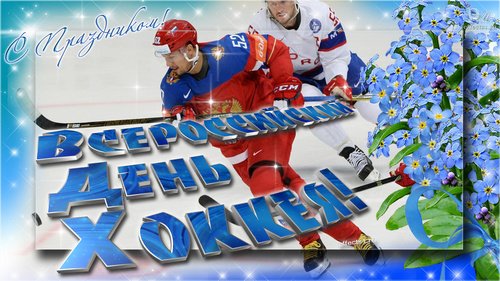 Поздравление хоккеисту