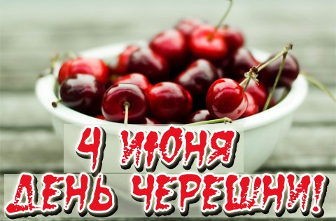 Черешня фото