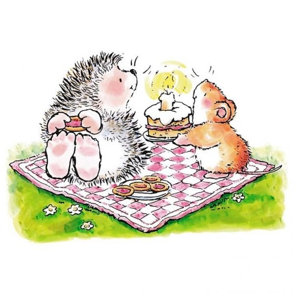 Ежик и мышка