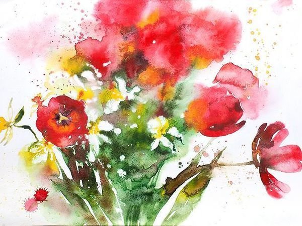 Ольга Стерник акварели