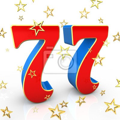 Поздравление с днем рождения 77 лет