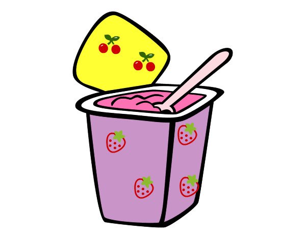 Йогурт мультяшные