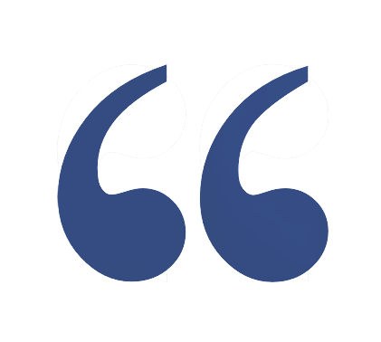 Кавычки синие