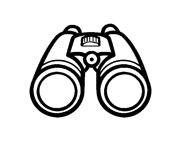 Бинокль силуэт