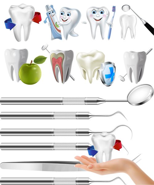 Картина для детей зубной врач