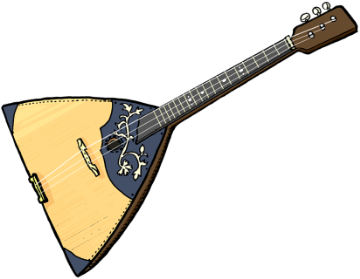 Балалайка вектор