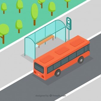 Остановка иллюстрация