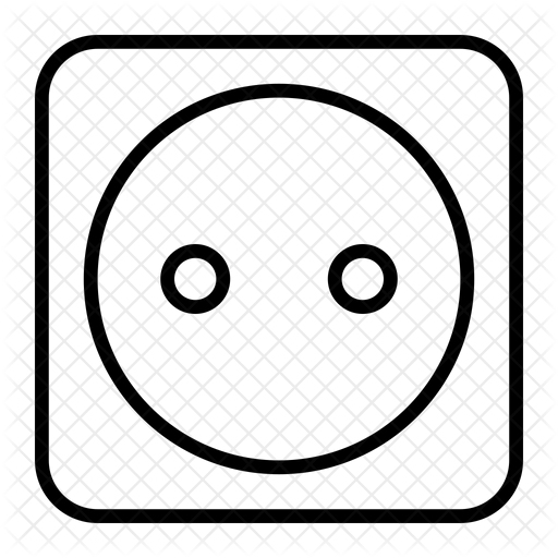 Значок розетки