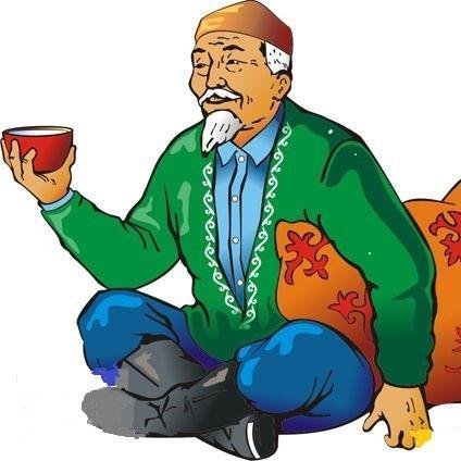 Дедушка казах