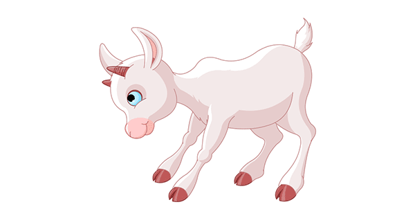 Козленок для детей