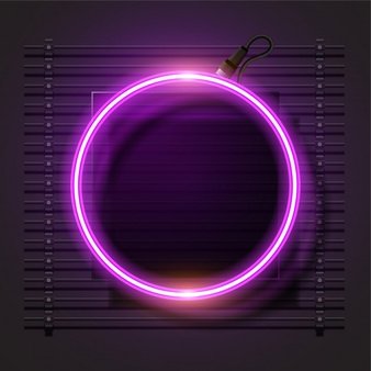 Неоновый вектор