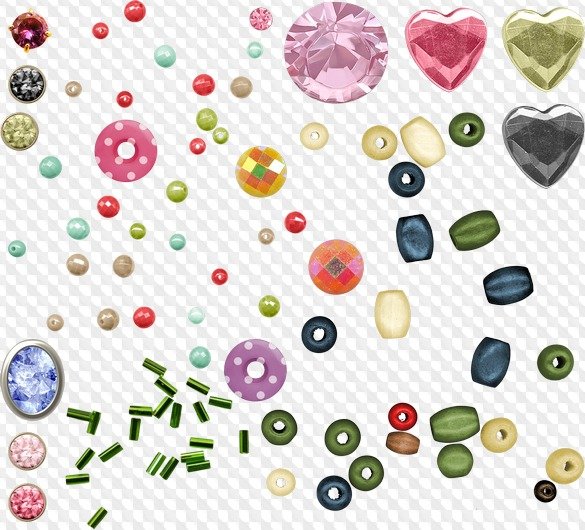 Камушки Бусины для фотошопа
