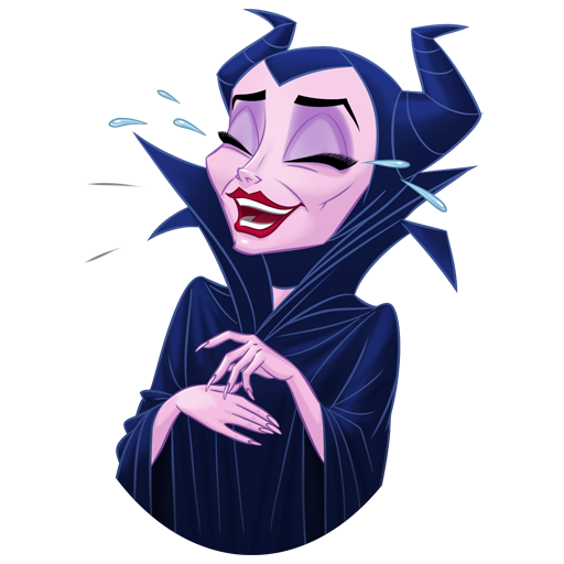 Набор стикеров «Малефисента»