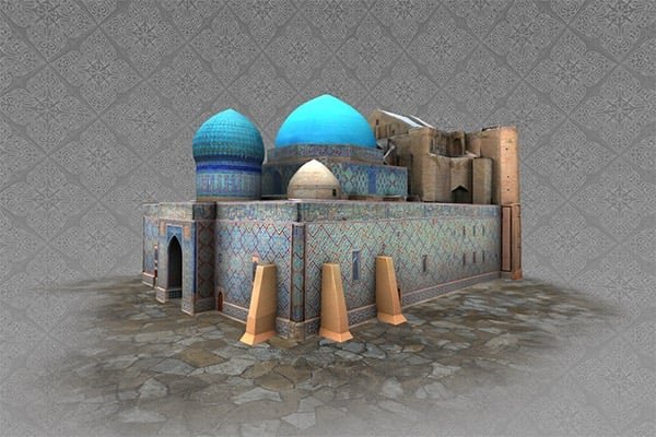 Мавзолей Ходжи Ахмеда Ясави вектор