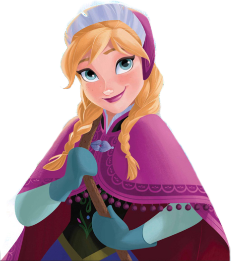 Анна Холодное сердце до пояса