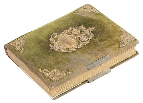 Старый фотоальбом закрытый