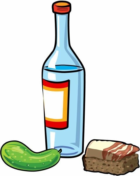 Водка иллюстрация